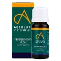 Absolute Aromas Peppermint US Essential Oil 10ml - 100% Pure, Natural, Undiluted Mentha Piperita Oil - For use in a Diffuser and Aromatherapy
