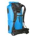 Hydraulic Dry Pack with Harness 90L Blue