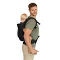 LÍLLÉbaby 3-in-1 Ergonomic CarryOn Airflow - Toddler Carrier - with Lumbar Support & Breathable Mesh - for Children 25-60 lbs - Perfect for Hiking, Travel and Everyday Family Events - Black