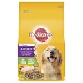 Pedigree Adult Chicken Dry Dog Food 3 Kilogram Bag, 4 Pack