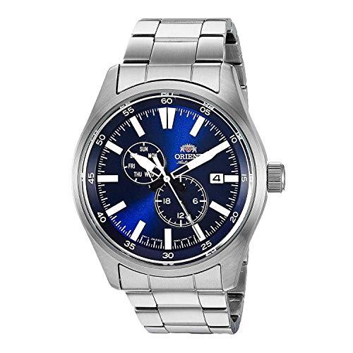 Orient Men's Stainless Japanese Automatic/Hand Winding Field Watch, Blue