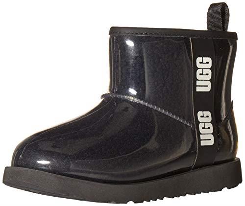 UGG Kids' Classic Clear Mini Ii Boot, Black, Size 6