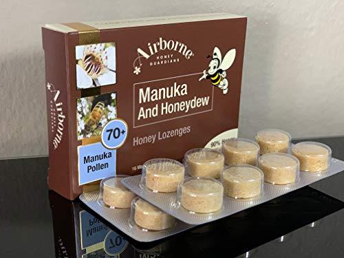 Airborne Honey Manuka and Honeydew Lozenges 16-Pack