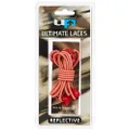 Ultimate Performance Unisex's Reflective Laces, Coral, 1 Size