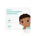 Frida Baby Potty Cleanup Essentials | Leak-Proof Potty Liners and Disposable Floor Pads for Potty Training