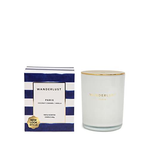 salt&pepper Wanderlust Candle with Lid 425g - Paris - Candles House Warming Gifts