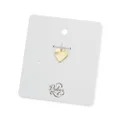 Palas Jewellery Women's Love You Heart Charm, Brass, Size 14 x 16 mm