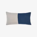 Linen House Nimes Patchwork Navy Pillow Sham Set, Multi, 50 x 75 cm Size