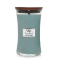 Woodwick Blue Java Banana Hourglass Jar Jar Candle, Large