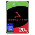 Seagate IronWolf, Pro 2 TB, Enterprise Internal NAS HDD – CMR 3.5 Inch, SATA 6 Gb/s, 7,200 RPM, 256 MB Cache for RAID NAS, Rescue Services - Frustration Free Packaging (ST2000NTZ01)