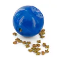 PetSafe SlimCat Food-Dispensing Cat Toy Blue, Treat Toy, Interactive Food Dispenser, Activity Snack Ball for Cats of All Ages