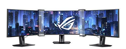 ASUS 90LA00E0-B01900 ROG Bezel-Free Kit, Universal monitor design, Compatible with Flat monitors under 27 inches with a four-sided frameless or slim-bezel design, Optical micro-structures Black/white