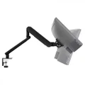 ORA Monitor ARM for Monitors to 35 Flat & Curved, Holding Weight 4.4 to 17.6LBS - Black