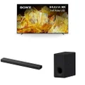 Sony XR75X90L TV with HT-A3000 Soundbar + SA-SW3 Wireless Subwoofer
