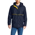 Charles River Apparel Men's Rain Jacket, True Navy/Yellow, 4X-Large US