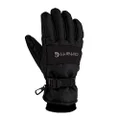 CARHARTT Mens XX-Large Cold Weather Gloves, Black, 1 Count Pack Of 1 US