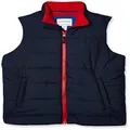 Amazon Essentials Boys' Heavyweight Puffer Vest, Navy, Large