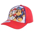 Nickelodeon Baseball Cap, Paw Patrol Marshall Adjustable Toddler 2-4 Or Boy Hats for Kids Ages 4-7, Red, 2-4 Years