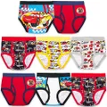 Disney Boys Pixar Cars 100% Combed Cotton Underwear with Lightning McQueen, Mater, Cruz & More Sizes 18M, 2-3T, 4T, 4, 6, 8, 10-Pack Brief, 18 Months