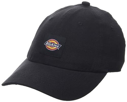 Dickies Men's Washed Canvas Cap, Black, One Size