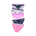 Bonds Girls' Underwear Bikini Brief, Navy/Pink/Floral (5 Pack), 10/12