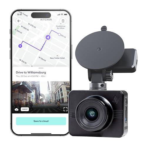 Nexar Beam GPS Dash Cam HD Front Dash Cam 2022 Model 32 GB SD Card Included Unlimited Cloud Storage Parking Mode WiFi