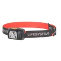 Lifesystems Intensity 280 Lumen Rechargeable Water Resistant LED Head Torch with Adjustable Beam Angle Plus 7 Lighting Modes, Black