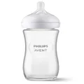 Philips Avent Natural Response Glass Baby Bottle, 240ml, 1-Pack, SCY933/01