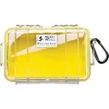 Pelican #1050 Micro Case, Clear/Yellow, 1