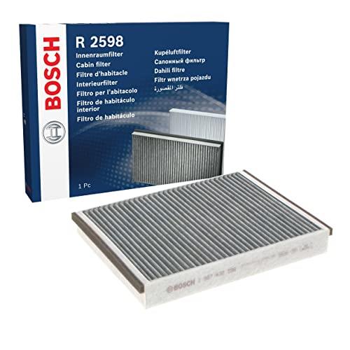 Bosch R2598 Carbon Activated Cabin Filter Fits Ford Focus LW, LWII, Focus '15 DY, BM, Focus, Kuga '13 DM2 & Others