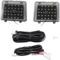 Powerty Compatible with LED Lights Toyota RAV4 2022 2023 Cargo Lamps Decorative Atmosphere Lamp Trunk Ceiling Lighting 2 PCS