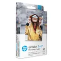 HP Sprocket 2x3" Premium Zink Sticky Back Photo Paper (50 Sheets) Compatible with HP Sprocket Photo Printers.