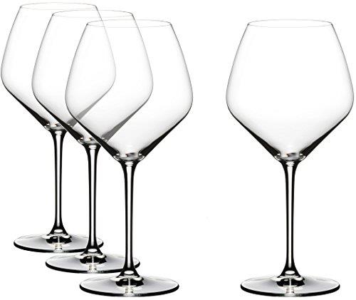 RIEDEL 4411/07 Extreme Pinot Noir Wine Glasses, Set of 4, Clear