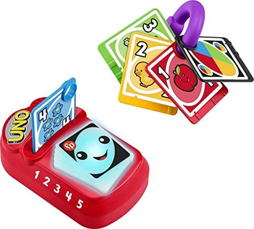 Fisher-Price Laugh & Learn Counting and Colours UNO, Electronic Learning Toy with Lights and Music for Infants and Toddlers Ages 6 to 36 Months