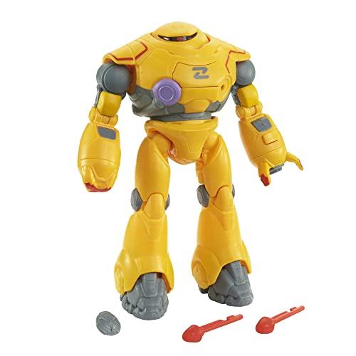 Disney Pixar Lightyear Battle Equipped Zyclops Robot Figure, 12 Posable Joints, Arm Cannon, Blasting & Eject Action & Projectiles, 4 Years & Up