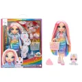 Rainbow High Fashion Doll with Slime Kit & Pet - Amaya (Rainbow) - 28 cm Shimmer Doll with DIY Sparkle Slime, Magical Pet and Fashion Accessories - Kids Toy - Great for Ages 6-12 Years