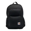 CARHARTT Unisex Adult 27l Single-compartment Backpack, Durable With Laptop Sleeve And Duravax Abrasion Resistant Base, Black