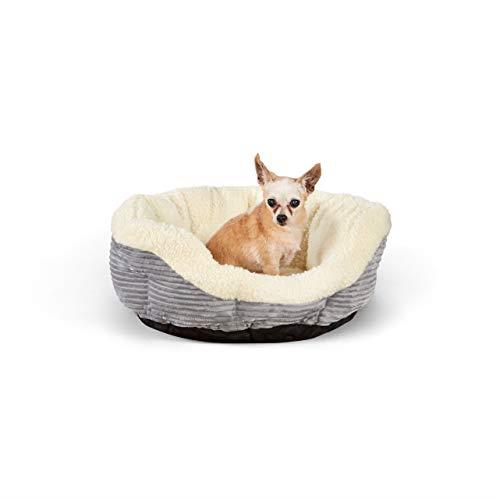 Amazon Basics Round Warming Pet Bed, 56cm