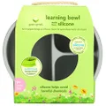 green sprouts Learning Bowl-Gray, Gray,