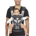 Ergobaby Omni 360 Cool Air Mesh Baby Carrier, Carbon Grey (BCS360PCRBGRY)