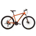 TRIAD M1 26T Unisex 21 Speed - Fully Fitted Mountain Bicycle with 18 Inch Frame and 26 Inch Tire (Matte Orange, 15+ Years)