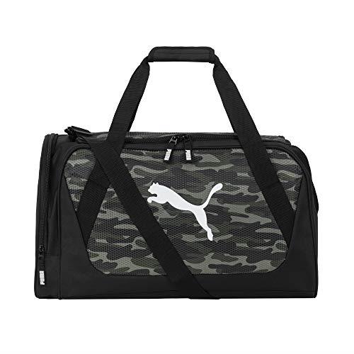 PUMA Evercat Form Factor Duffel Bag, Green Camo, One-Size