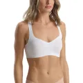 commando Butter Soft Support Racerback Bralette - BSS502 (White, Large)