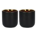 Double Walled Ceramic Cups 70ml Set/2