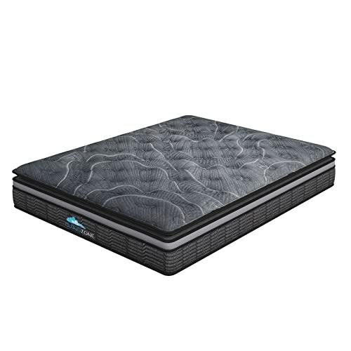 Royal Comfort Cloud Zone Double Layer Pocket Spring Mattress, Queen