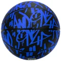 AND1 Street Ink Rubber Basketball: Official Regulation Size 7 (29.5 inches) Rubber Basketball - Deep Channel Construction Streetball, Made for Indoor Outdoor