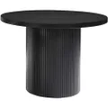 Modern Furniture Kenzi Side Table, 50 cm Length, Black