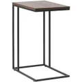 Modern Furniture Rivoli Laptop Table, Smoked Oak/Black