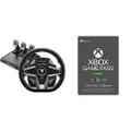Thrustmaster T248 Force Feedback Racing Wheel and Magnetic Pedals Xbox X|S/One/PC + Xbox Game Pass Ultimate: 3 Month Subscription (Digital Code) Bundle