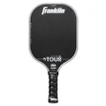 Franklin Sport Pro Pickleball Paddles - FS Tour Series Carbon Fiber Pickleball Paddles - Official USA Pickleball (USAPA) Approved Paddles - Tempo Pro Player Paddle - 16mm Polymer Core - Gray